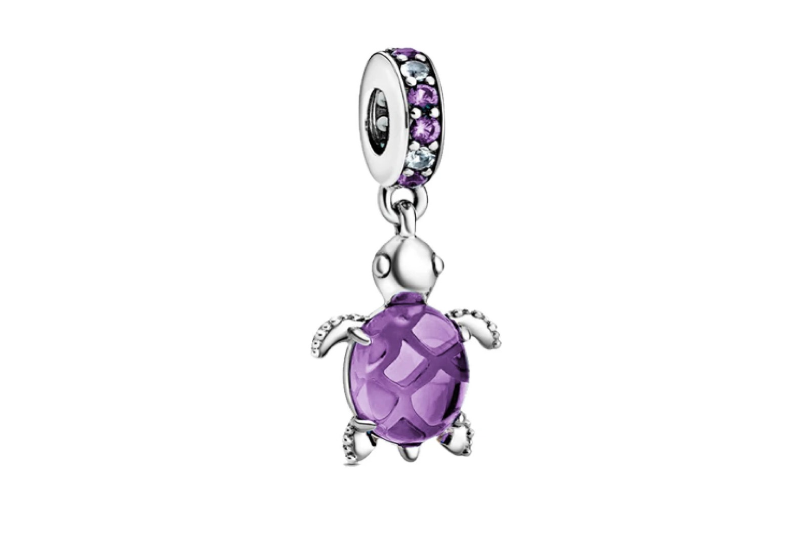 Purple Turtle Pandora Charm